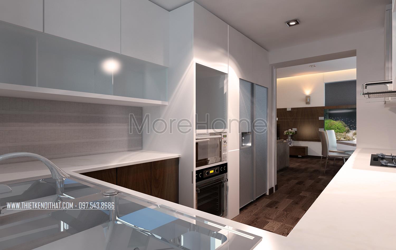 Thiết kế nội thất chung cư N05